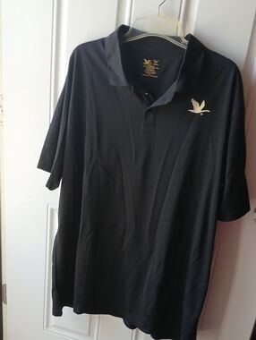 Wawa Black Polo Size 3xl